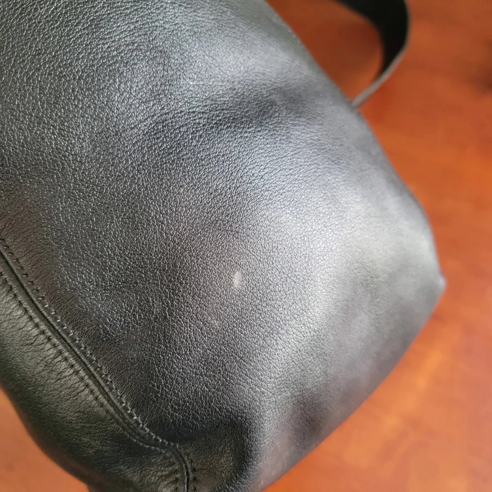 Coach 4160 Soho Sling Backpack Black Leather Vintage Y2K